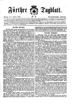 Fürther Tagblatt Freitag 5. Januar 1866