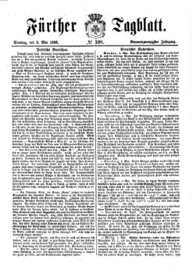 Fürther Tagblatt Sonntag 6. Mai 1866