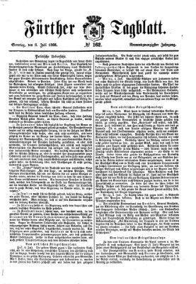 Fürther Tagblatt Sonntag 8. Juli 1866