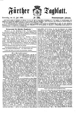 Fürther Tagblatt Donnerstag 12. Juli 1866