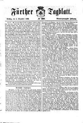 Fürther Tagblatt Dienstag 4. Dezember 1866