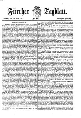 Fürther Tagblatt Samstag 25. Mai 1867