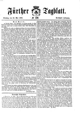 Fürther Tagblatt Sonntag 26. Mai 1867