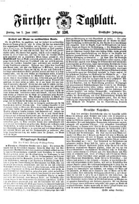 Fürther Tagblatt Freitag 7. Juni 1867