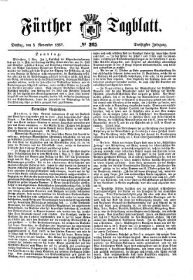 Fürther Tagblatt Dienstag 5. November 1867