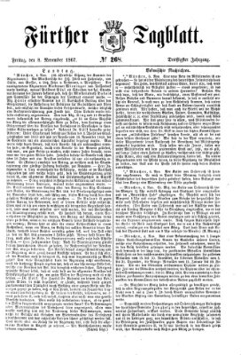 Fürther Tagblatt Freitag 8. November 1867