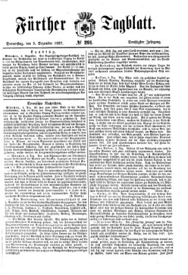 Fürther Tagblatt Donnerstag 5. Dezember 1867