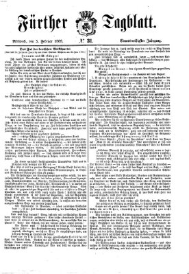 Fürther Tagblatt Mittwoch 5. Februar 1868