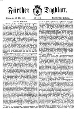 Fürther Tagblatt Dienstag 12. Mai 1868