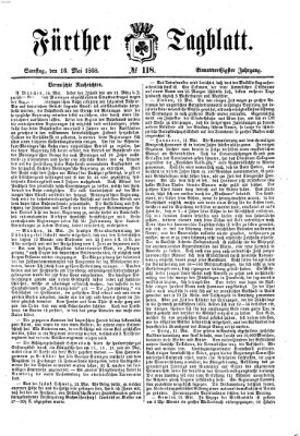 Fürther Tagblatt Samstag 16. Mai 1868