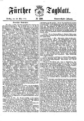 Fürther Tagblatt Dienstag 19. Mai 1868