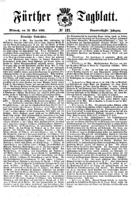 Fürther Tagblatt Mittwoch 20. Mai 1868