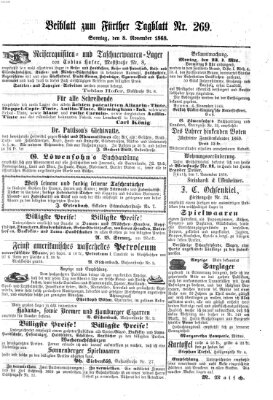 Fürther Tagblatt Sonntag 8. November 1868