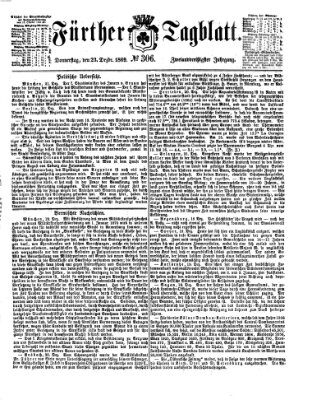 Fürther Tagblatt Donnerstag 23. Dezember 1869