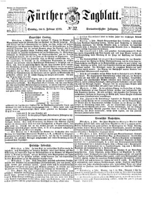 Fürther Tagblatt Sonntag 6. Februar 1870