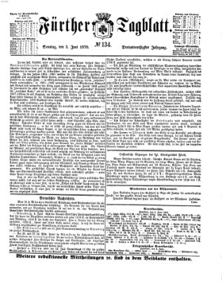 Fürther Tagblatt Sonntag 5. Juni 1870