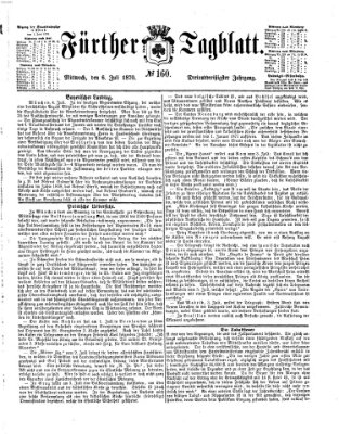 Fürther Tagblatt Mittwoch 6. Juli 1870