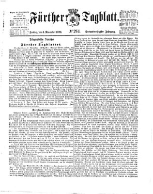 Fürther Tagblatt Freitag 4. November 1870