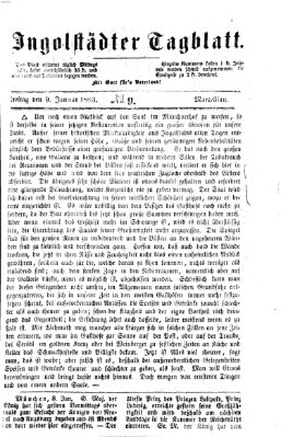 Ingolstädter Tagblatt Freitag 9. Januar 1863