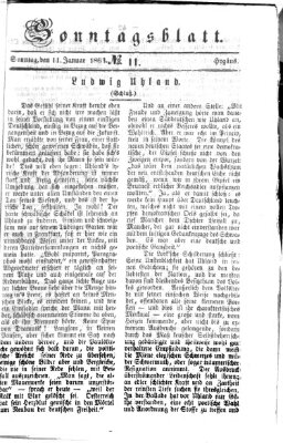 Ingolstädter Tagblatt Sonntag 11. Januar 1863