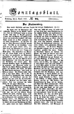 Ingolstädter Tagblatt Sonntag 5. April 1863