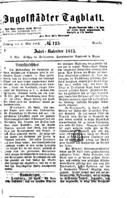 Ingolstädter Tagblatt Montag 4. Mai 1863