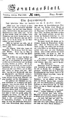 Ingolstädter Tagblatt Sonntag 10. Mai 1863