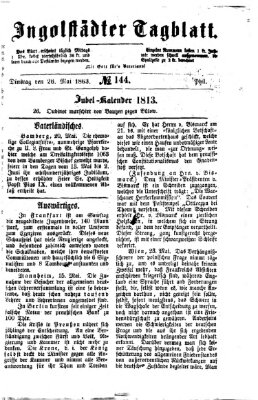 Ingolstädter Tagblatt Dienstag 26. Mai 1863