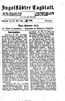 Ingolstädter Tagblatt Donnerstag 28. Mai 1863