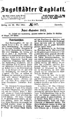 Ingolstädter Tagblatt Freitag 29. Mai 1863