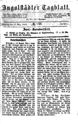 Ingolstädter Tagblatt Montag 17. August 1863