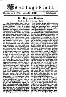 Ingolstädter Tagblatt Sonntag 4. Oktober 1863