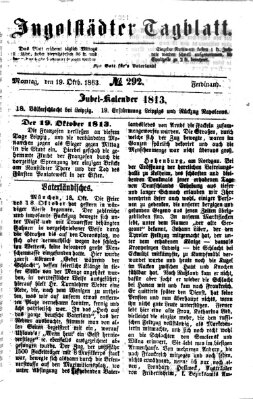 Ingolstädter Tagblatt Montag 19. Oktober 1863