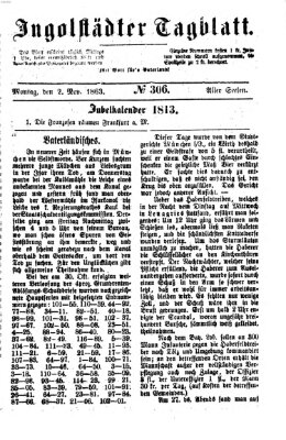 Ingolstädter Tagblatt Montag 2. November 1863