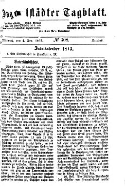 Ingolstädter Tagblatt Mittwoch 4. November 1863