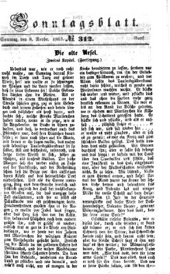 Ingolstädter Tagblatt Sonntag 8. November 1863