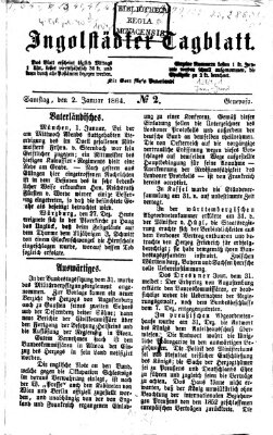 Ingolstädter Tagblatt Samstag 2. Januar 1864