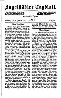 Ingolstädter Tagblatt Samstag 9. Januar 1864