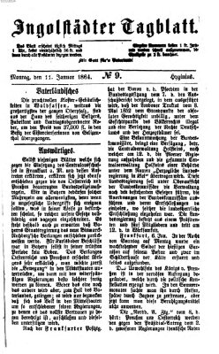 Ingolstädter Tagblatt Montag 11. Januar 1864