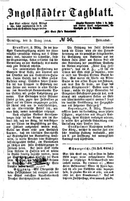 Ingolstädter Tagblatt Samstag 5. März 1864