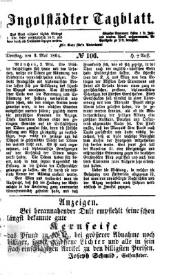 Ingolstädter Tagblatt Dienstag 3. Mai 1864