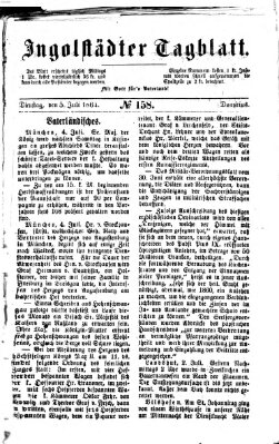 Ingolstädter Tagblatt Dienstag 5. Juli 1864