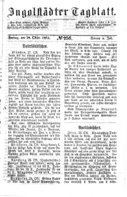 Ingolstädter Tagblatt Freitag 28. Oktober 1864