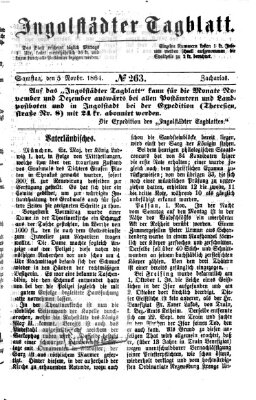 Ingolstädter Tagblatt Samstag 5. November 1864