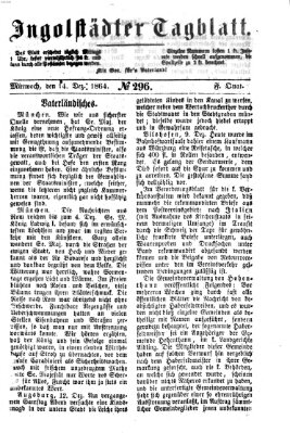 Ingolstädter Tagblatt Mittwoch 14. Dezember 1864