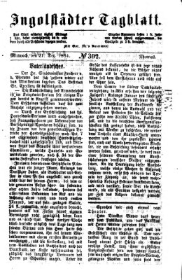 Ingolstädter Tagblatt Mittwoch 21. Dezember 1864