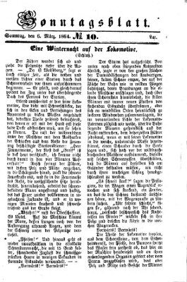 Ingolstädter Tagblatt Sonntag 6. März 1864