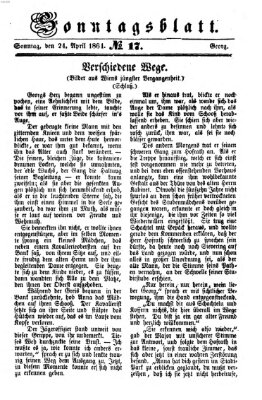 Ingolstädter Tagblatt Sonntag 24. April 1864