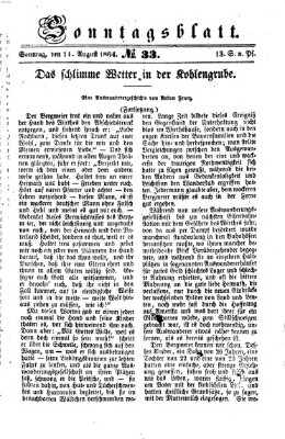 Ingolstädter Tagblatt Sonntag 14. August 1864