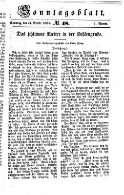 Ingolstädter Tagblatt Sonntag 27. November 1864